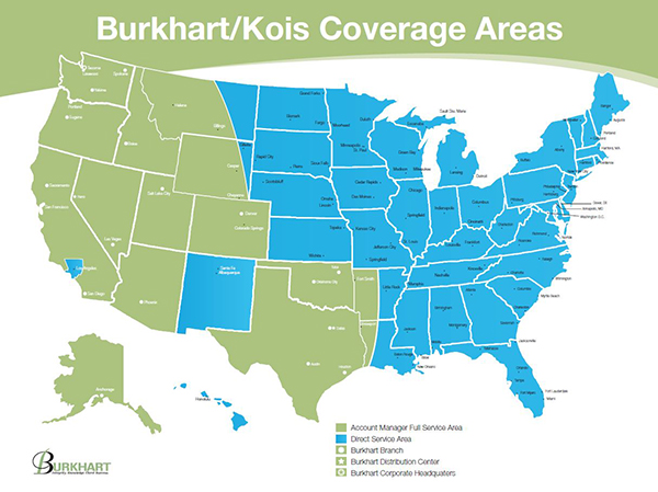 Burkhart Kois Tribe Map